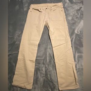 Levi 513 size 34x32 minimal wear good condition - Light Brown Levi jean color